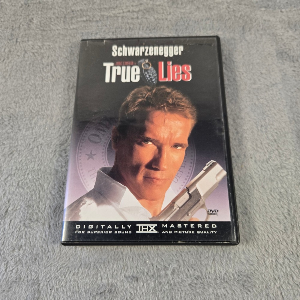True Lies DVD Arnold Schwarzenegger Jamie Lee Curtis Widescreen THX 20th Fox